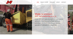 Desktop Screenshot of jhf.cz